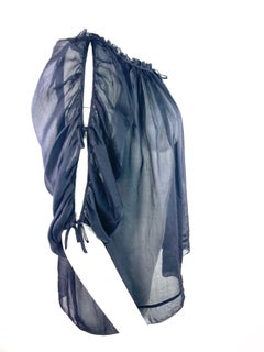 Marc Jacobs Navy Blouse Top, Size Medium