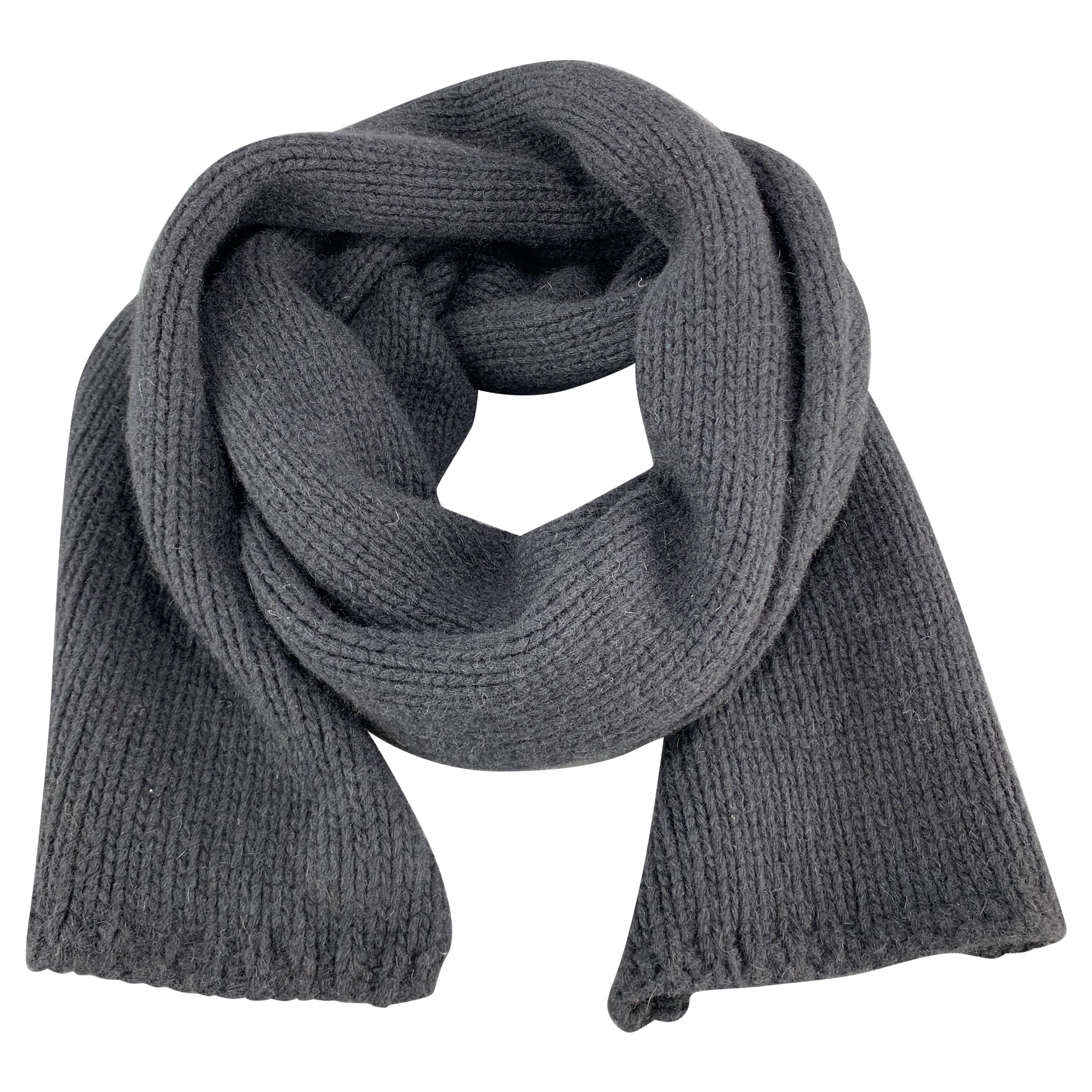 MARC JACOBS Navy Cashmere Scarf For Sale at 1stDibs | marc jacobs cashmere  scarf, marc jacobs scarf