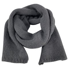 MARC JACOBS Navy Cashmere Scarf