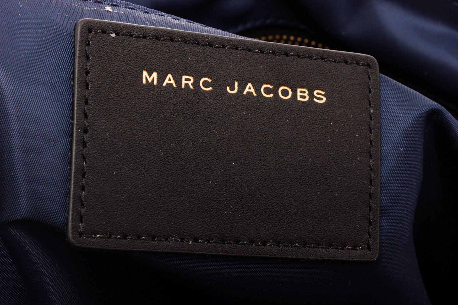 Marc Jacobs Marineblaue Nylon-Wingman Shopper-Tasche, zwei flache Griffe im Angebot 1