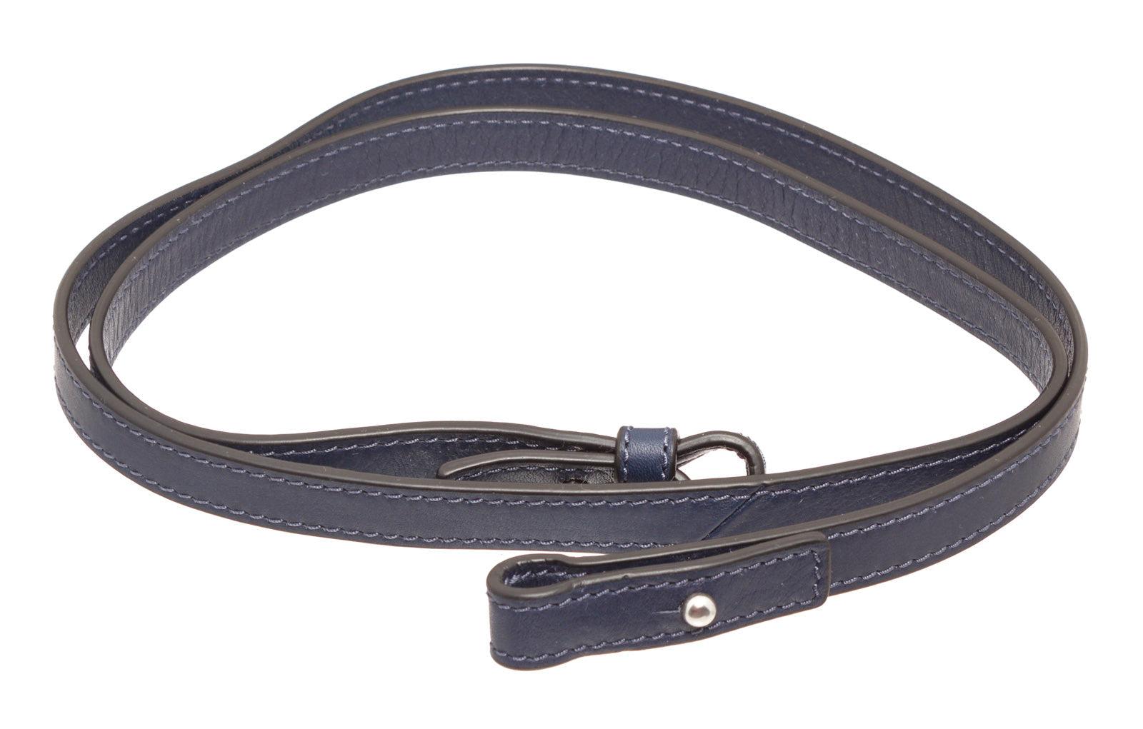 Marc Jacobs Marineblaue Prism 34 Leder-Umhängetasche mit goldfarbenen Beschlägen Damen