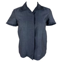 Marc Jacobs - Camicia a maniche corte in stile marinaro, taglia 4