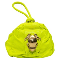 Marc Jacobs Neon Lime Rana 2008 Frog Handbag