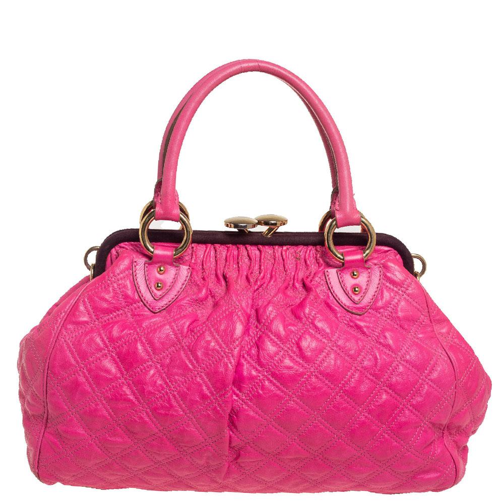 Neon pink marc jacobs bag sale