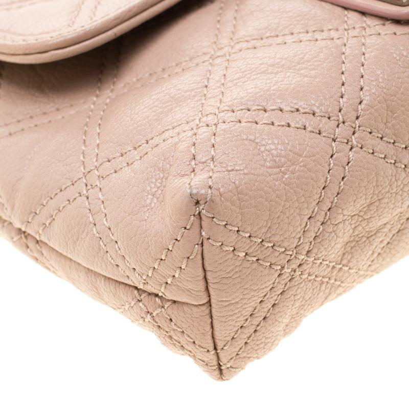 Marc Jacobs Nude Leather Baroque Shoulder Bag 2