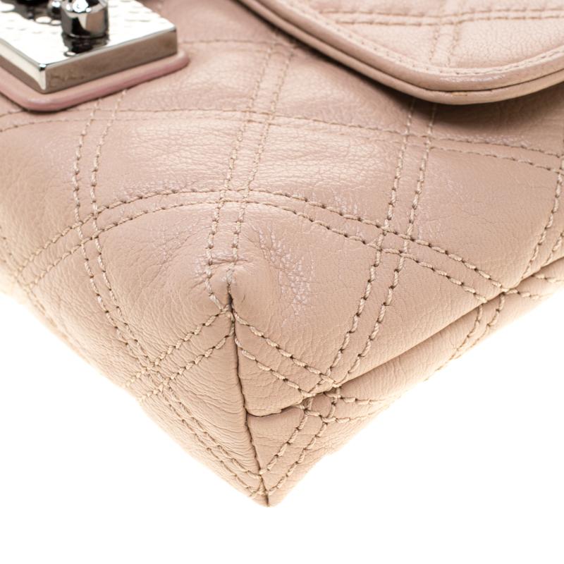 Marc Jacobs Nude Leather Baroque Shoulder Bag 1