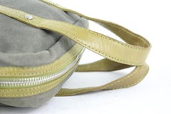 Marc Jacobs Olive Small Briefcase 1mj922 Grey Canvas Satchel