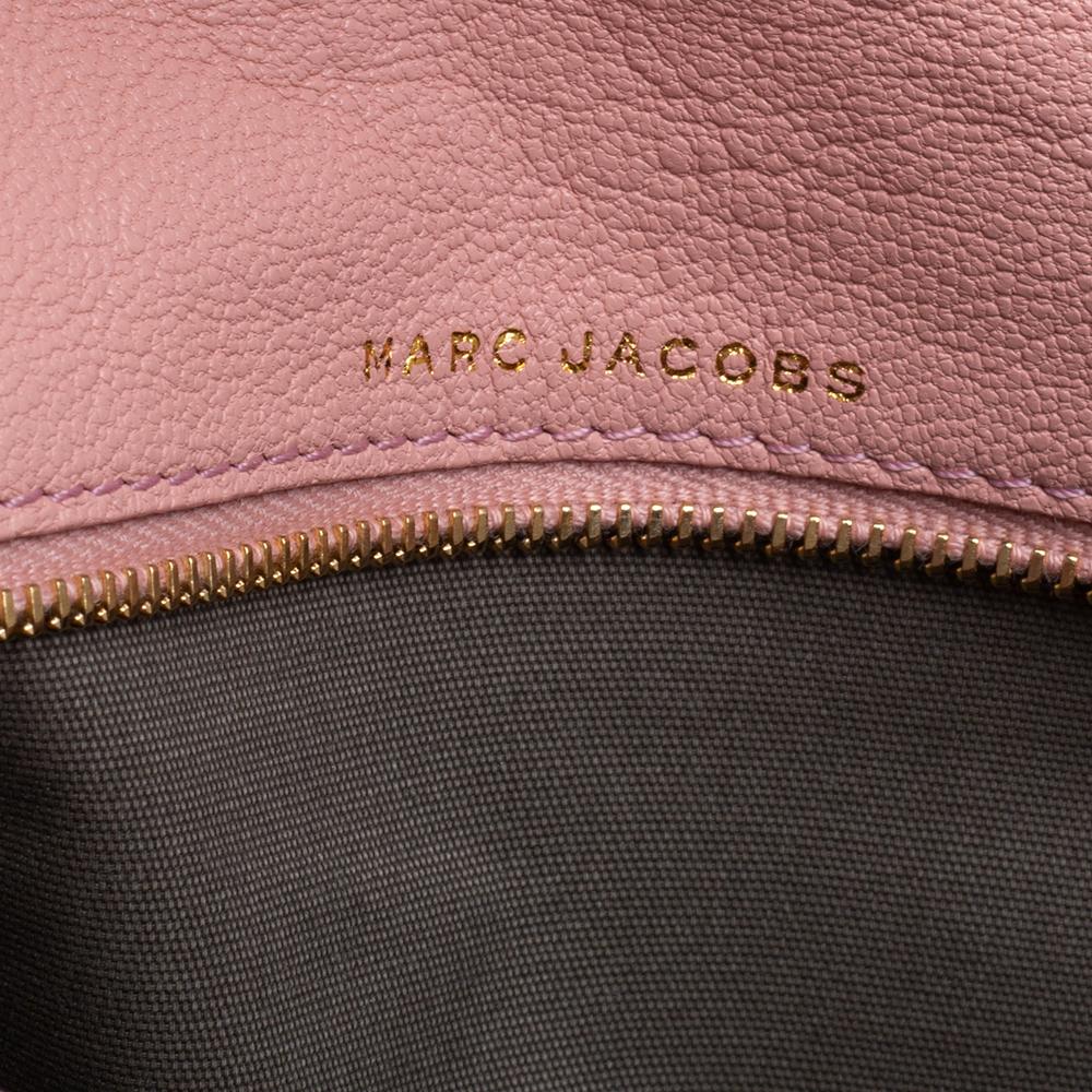 Marc Jacobs Peach Leather Eugenie Clutch 4