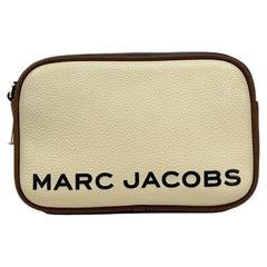 Marc Jacobs Pebbled Leather Crossbody Bag — Gold