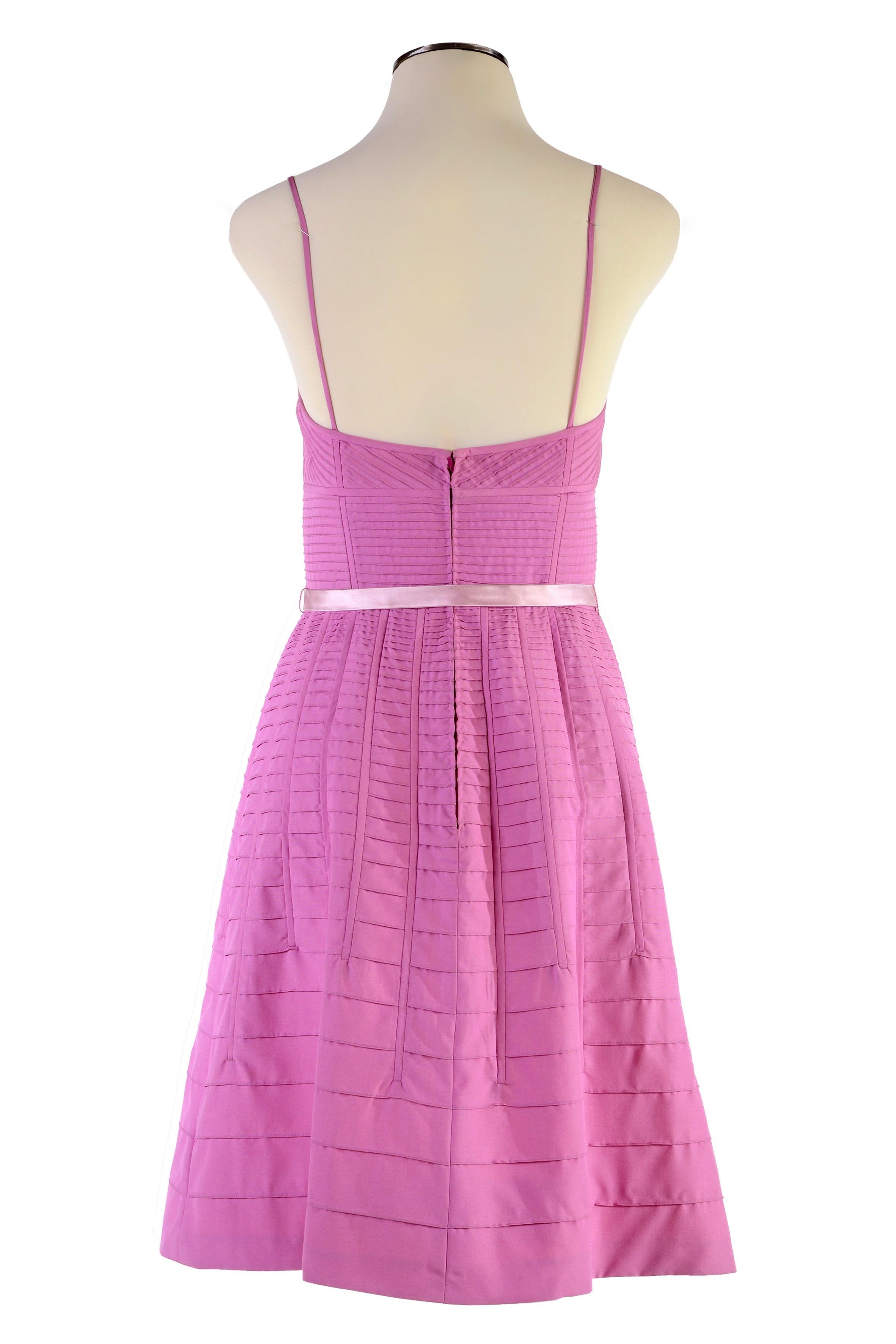 Marc Jacobs pink dress US 6 In Excellent Condition For Sale In Rubiera, RE