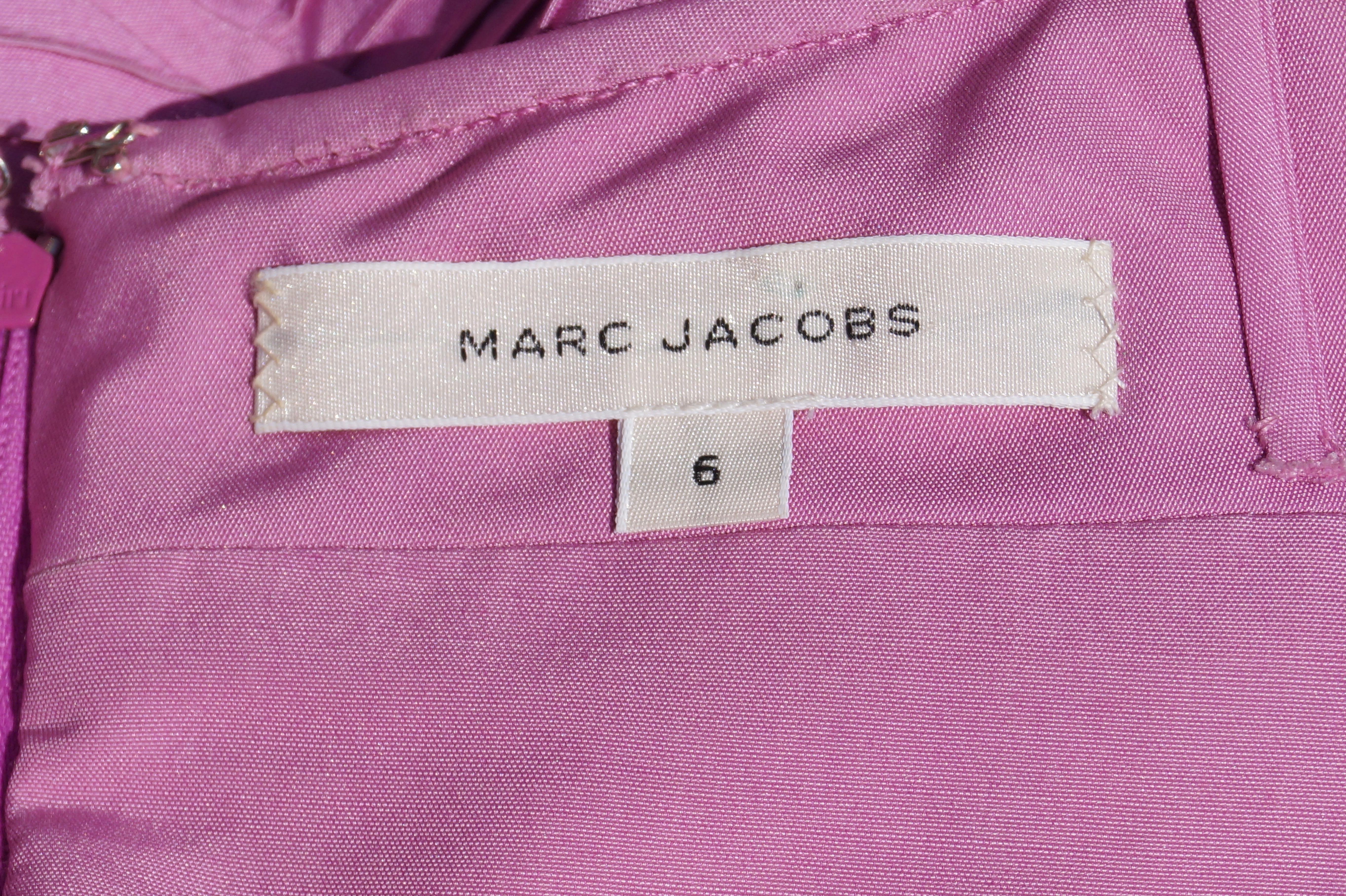 Marc Jacobs pink dress US 6 For Sale 4