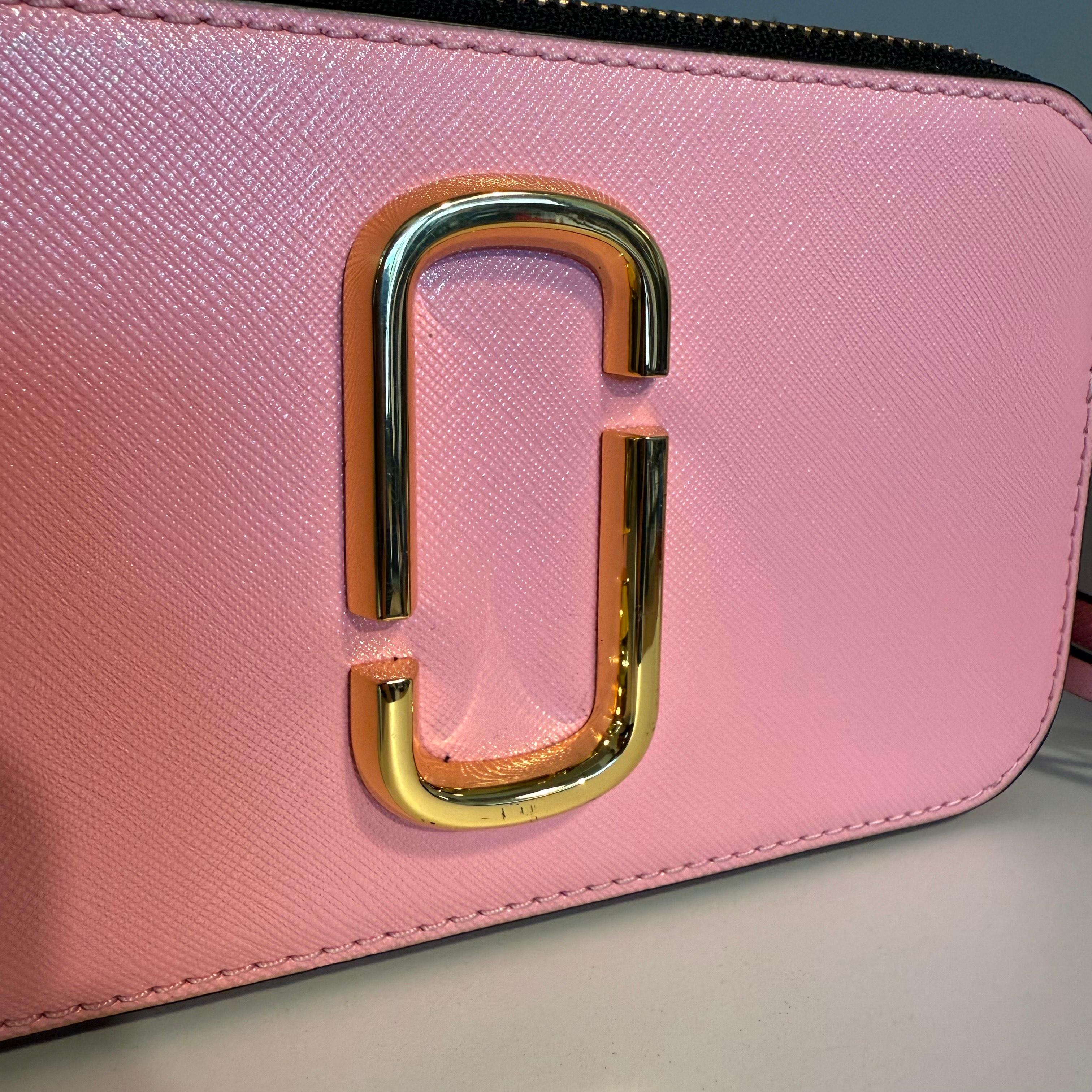 Marc Jacobs Rosa Leder Crossbody Pochette Damen im Angebot