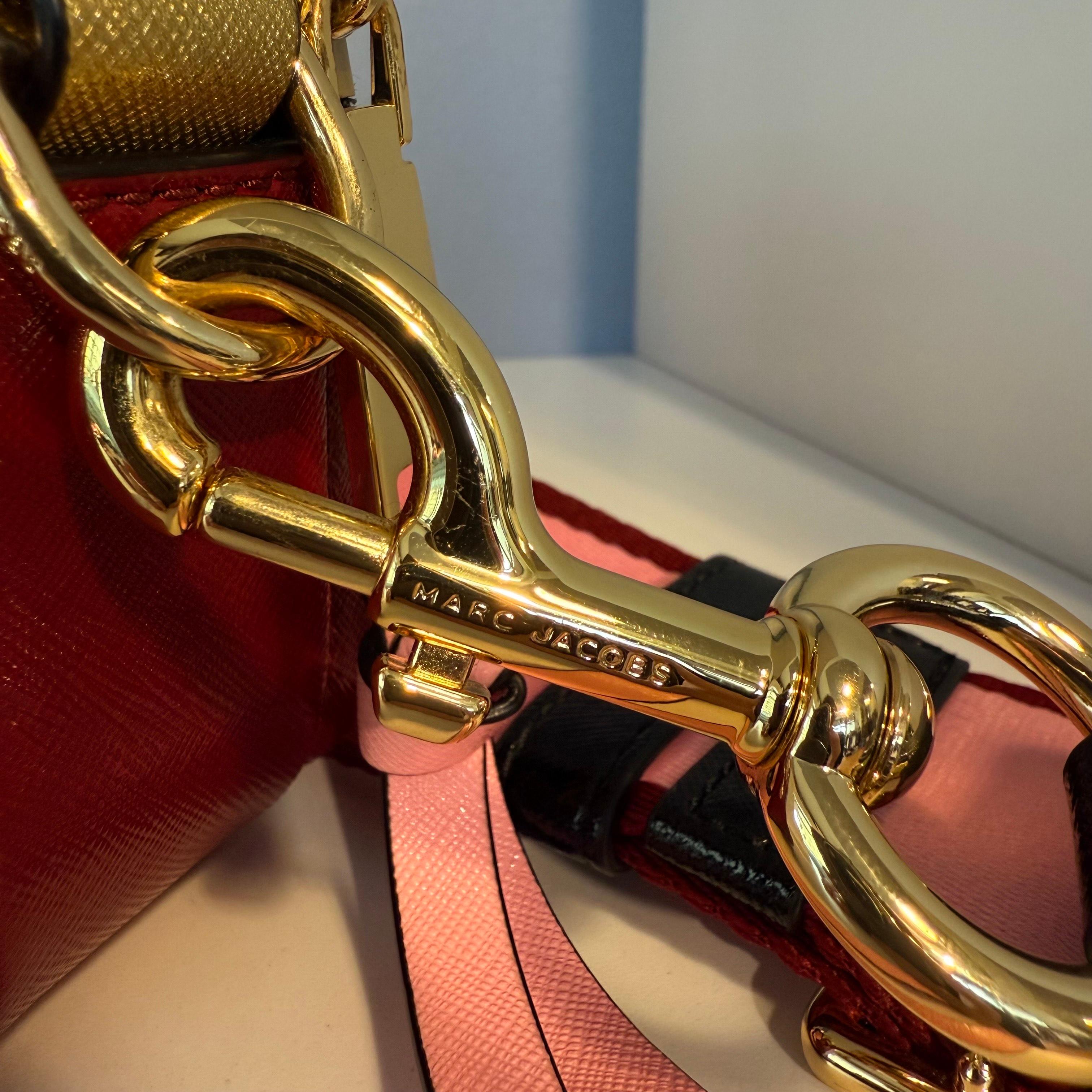 Marc Jacobs Rosa Leder Crossbody Pochette im Angebot 2