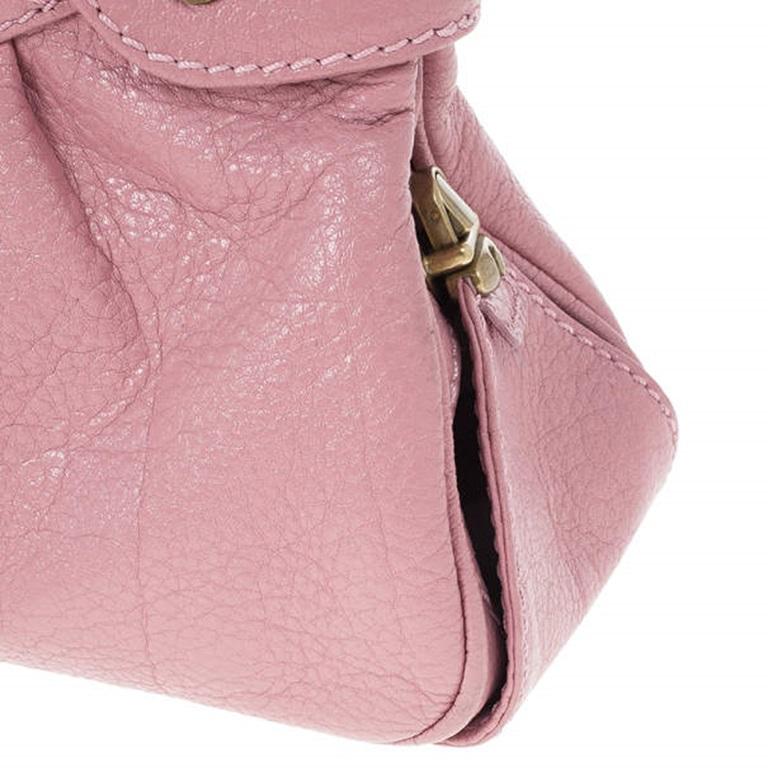 Marc Jacobs Pink Leather Lola Bag With Umbrella 5