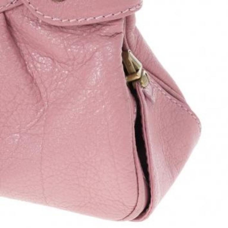 Marc Jacobs Rosa Leder Lola Tasche mit Umbrella im Angebot 5