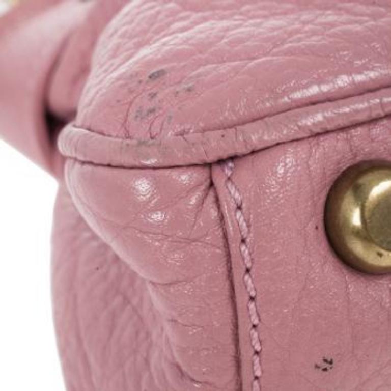 Marc Jacobs Rosa Leder Lola Tasche mit Umbrella im Angebot 6