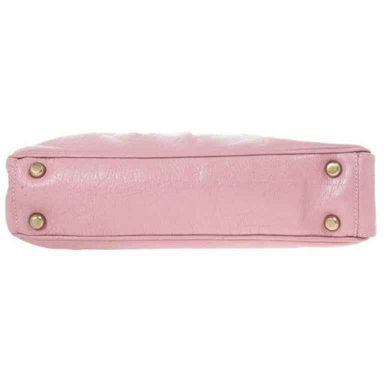 Women's Marc Jacobs Pink Leather Lola Bag With Umbrella