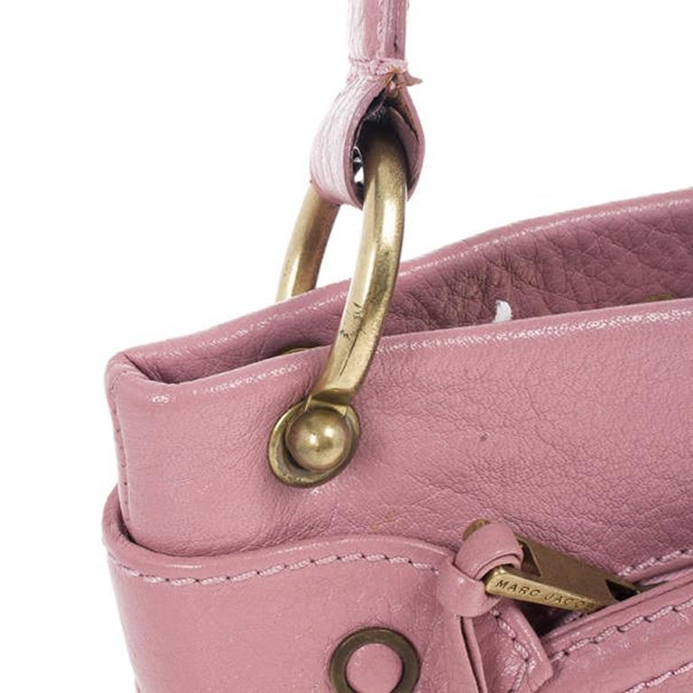 Marc Jacobs Pink Leather Lola Bag With Umbrella 1