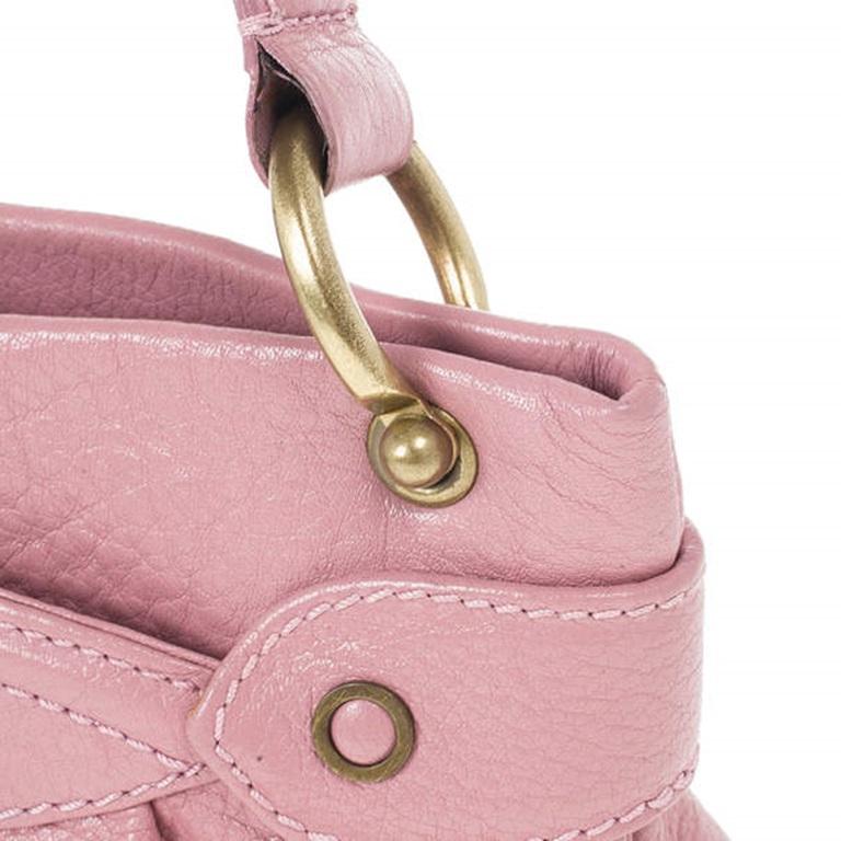Marc Jacobs Pink Leather Lola Bag With Umbrella 4
