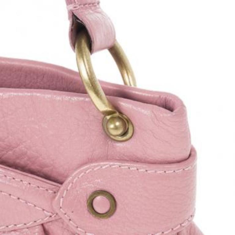 Marc Jacobs Rosa Leder Lola Tasche mit Umbrella im Angebot 4