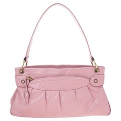 Marc Jacobs Pink Leather Lola Bag With Umbrella
