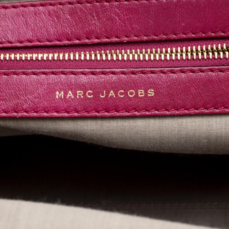 Marc Jacobs Pink Quilted Leather Stam Shoulder Bag 3