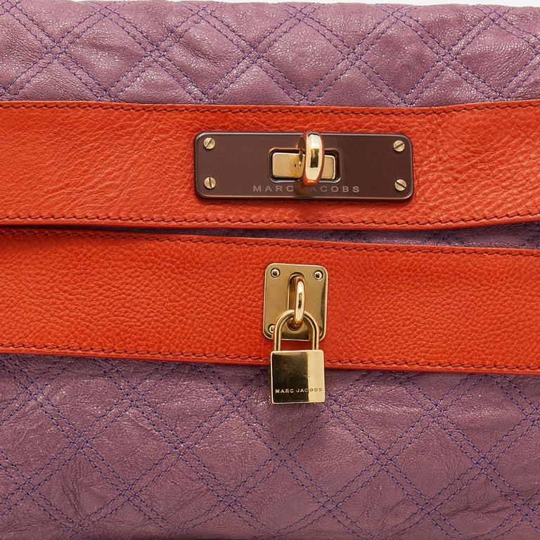 Fabulous Marc Jacobs quilted wristlet Clutch Bag Black AE001