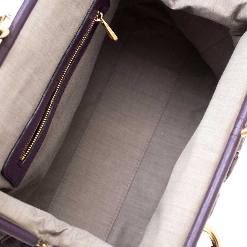 Marc Jacobs Purple Quilted Leather Stam Shoulder Bag 2