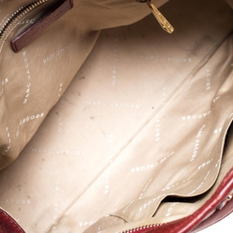 Donna Marc Jacobs Borsa Wellington Fulton in pelle rossa in vendita