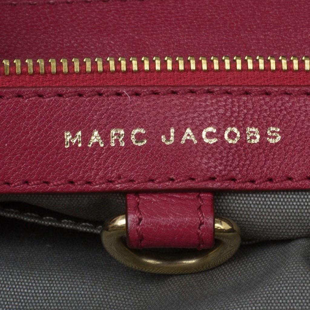 Marc Jacobs Red Quilted Jersey Bruna Bow Satchel 10
