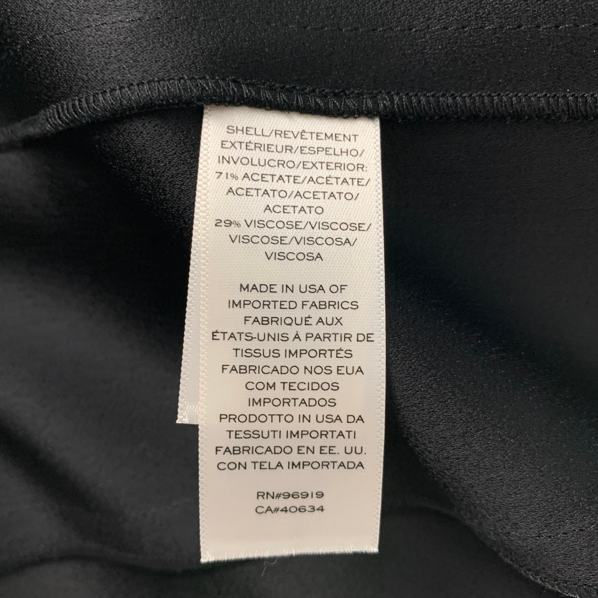 MARC JACOBS RUNWAY Größe 6 Schwarzes A-Linien-Kleid aus Acetat / Viskose im Angebot 1