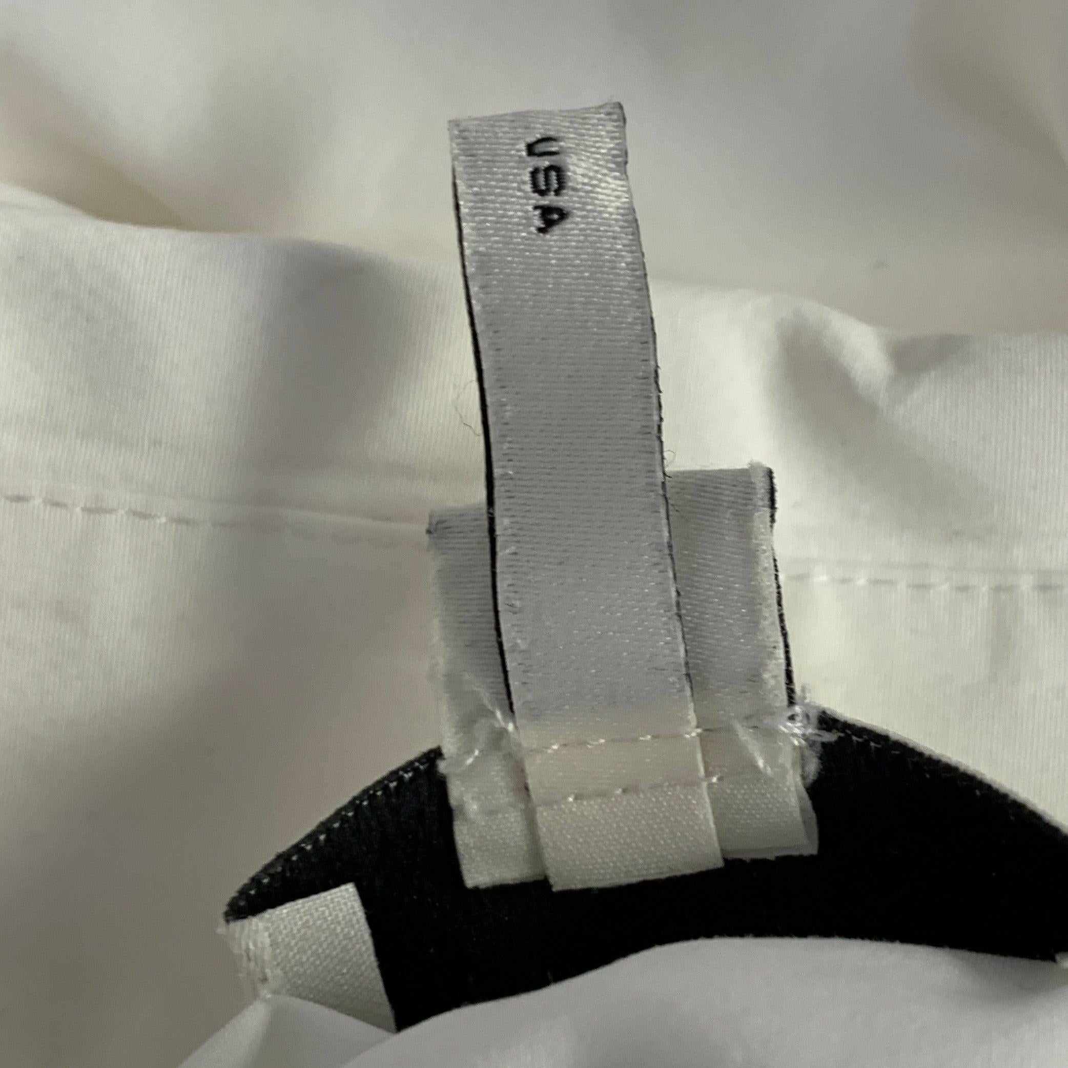 De las mujeres MARC JACOBS RUNWAY Talla XS/S Camisa blanca de algodón de gran tamaño con un bolsillo en venta