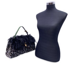 Marc Jacobs Sequined Large Gilda Flap Bag Satchel Handbag