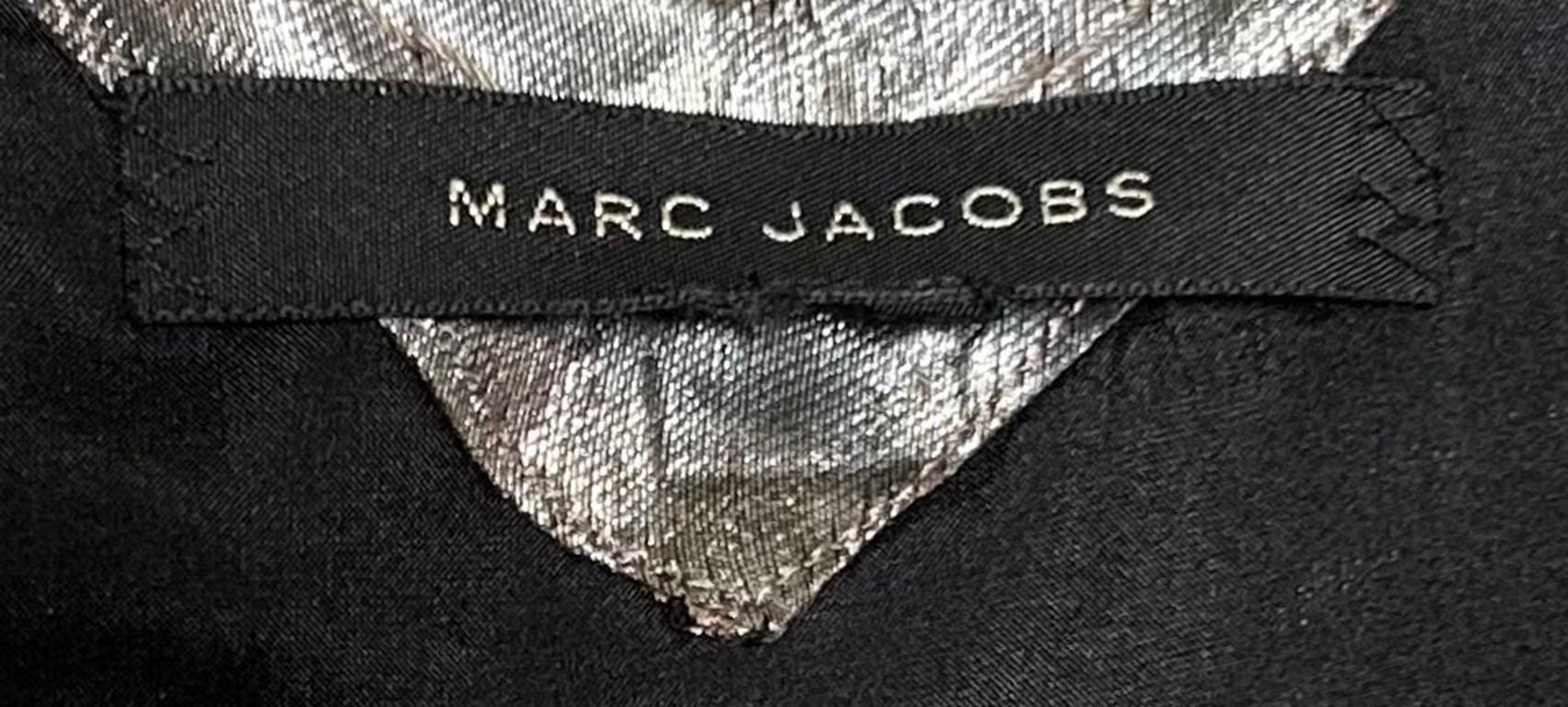 Marc Jacobs Silver Lamé Inspired Dress, 1920s Bon état - En vente à Los Angeles, CA