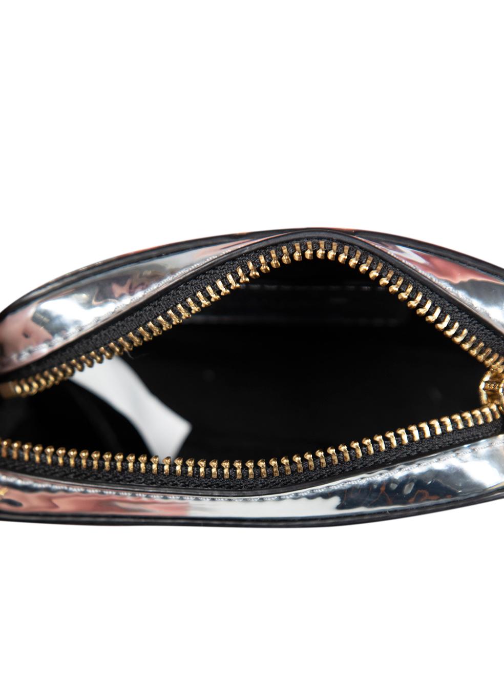 Marc Jacobs Silver Patent The Snapshot Mini Bag 2