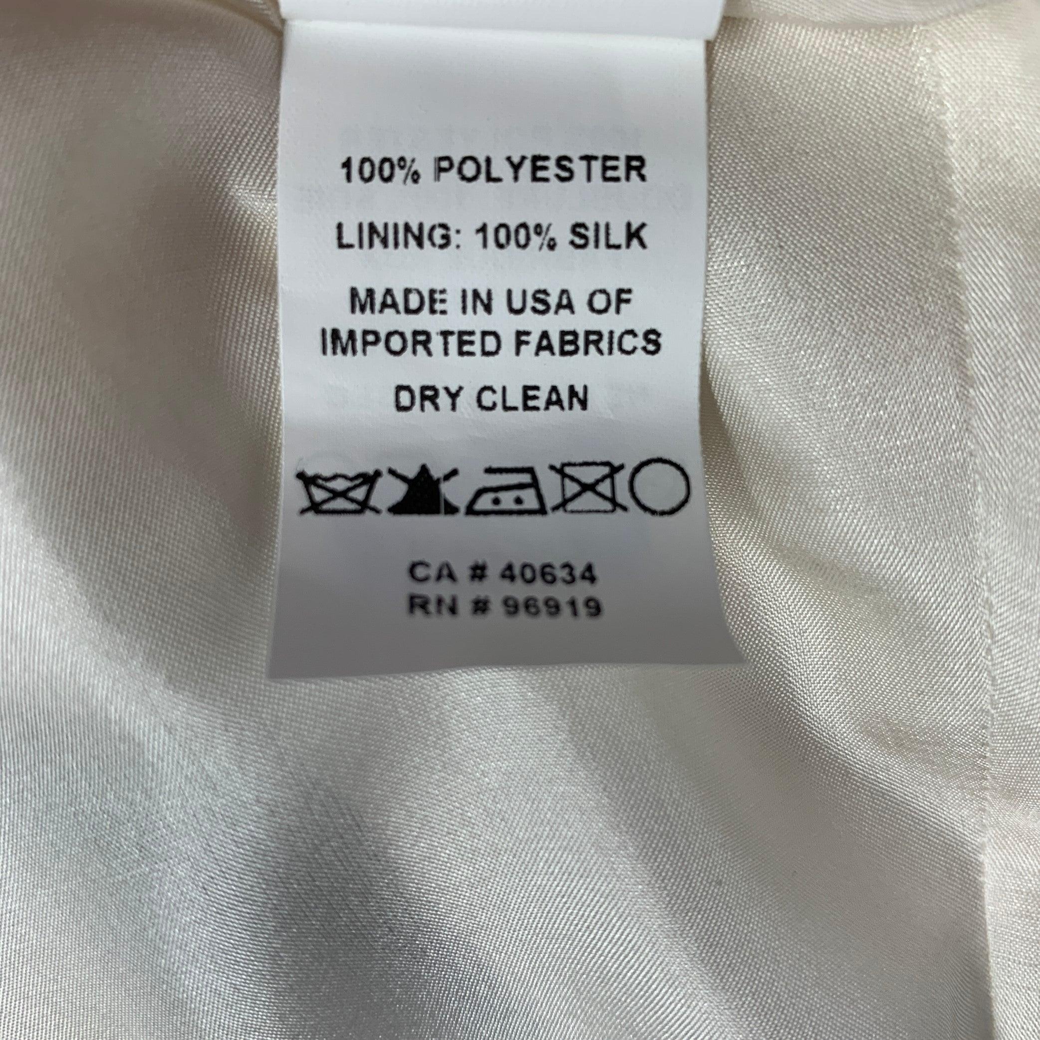 MARC JACOBS Taille 0 Jupe évasée à rayures en polyester noir et blanc en vente 2