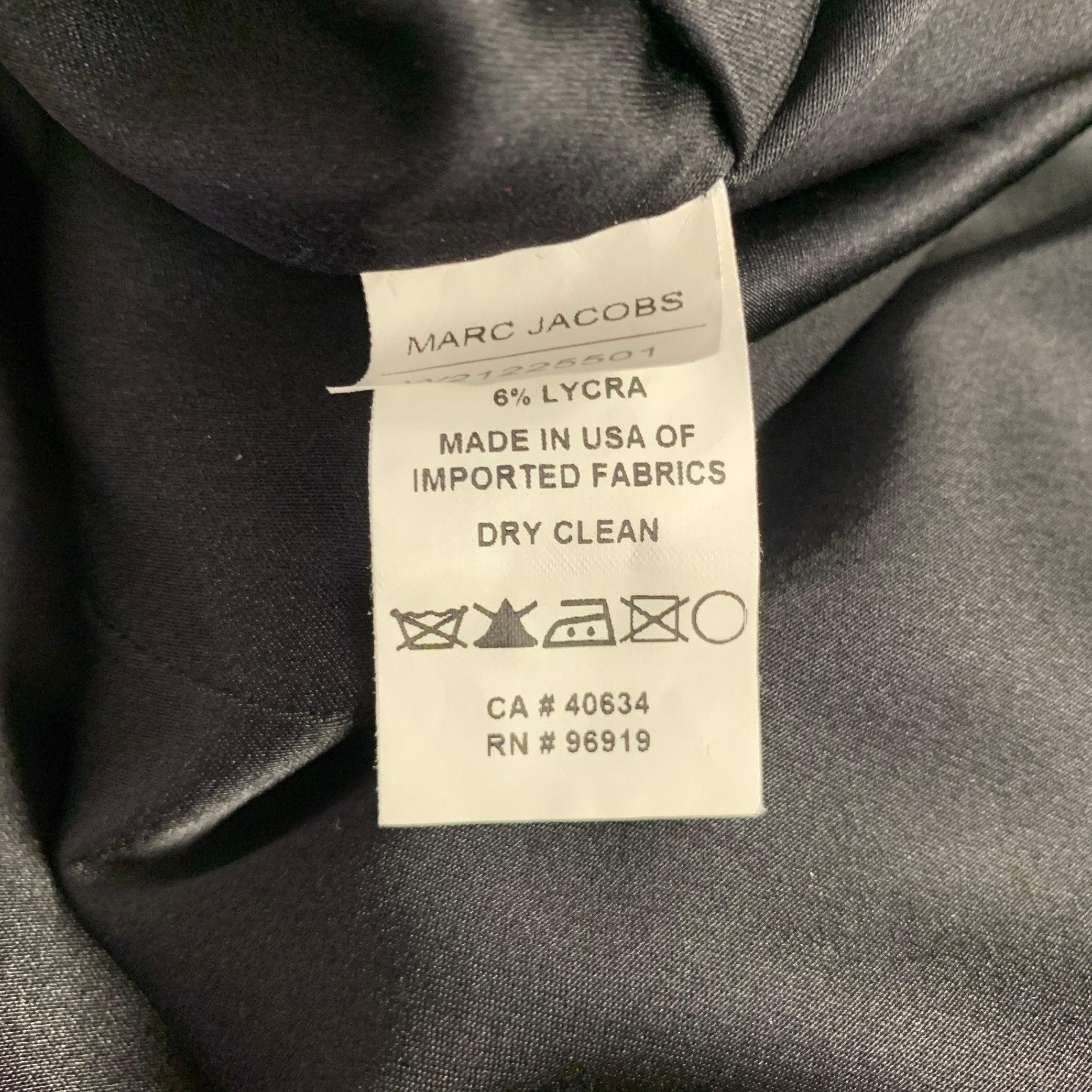 MARC JACOBS Talla 0 Vestido camisero rojo de poliéster con lentejuelas en venta 2