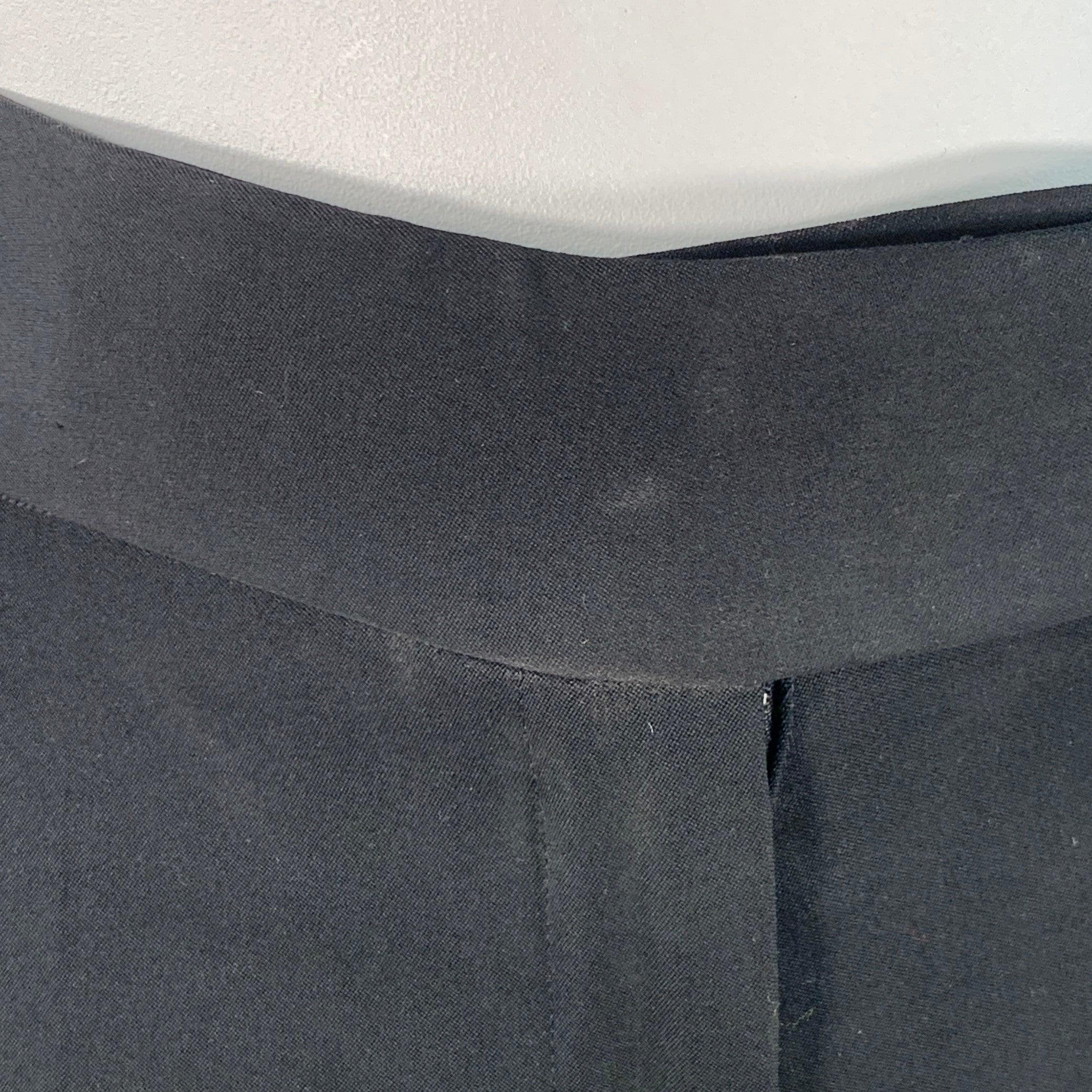 MARC JACOBS Größe 10 Schwarz Wolle Weites Bein Kleid Hose Damen im Angebot