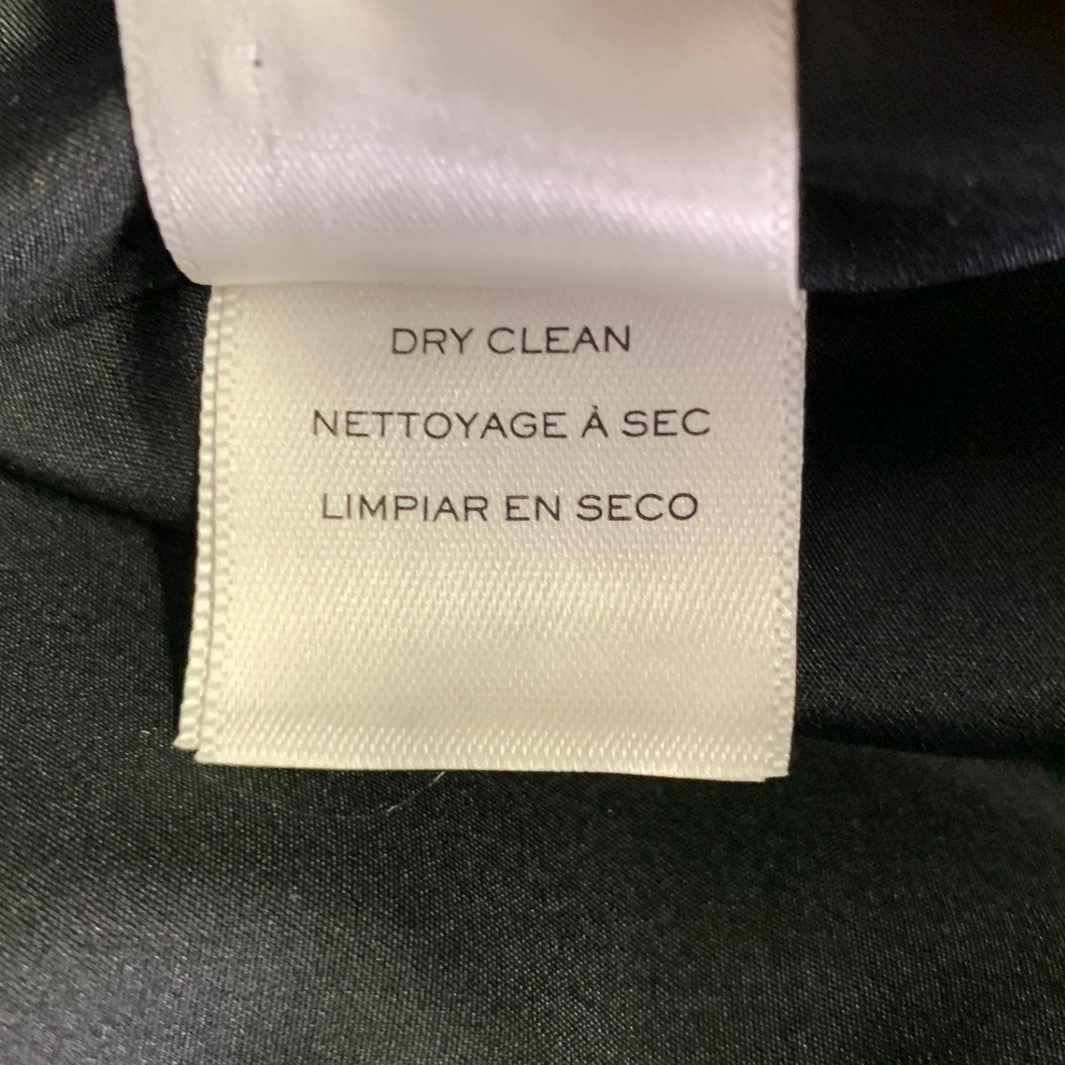 MARC JACOBS Talla 2 Vestido en línea A de lunares de seda blanca y negra en venta 2