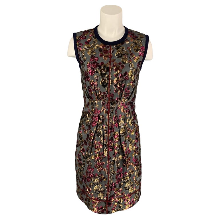 Marc Jacobs Dress Ceremony Cargo Coture New Gold