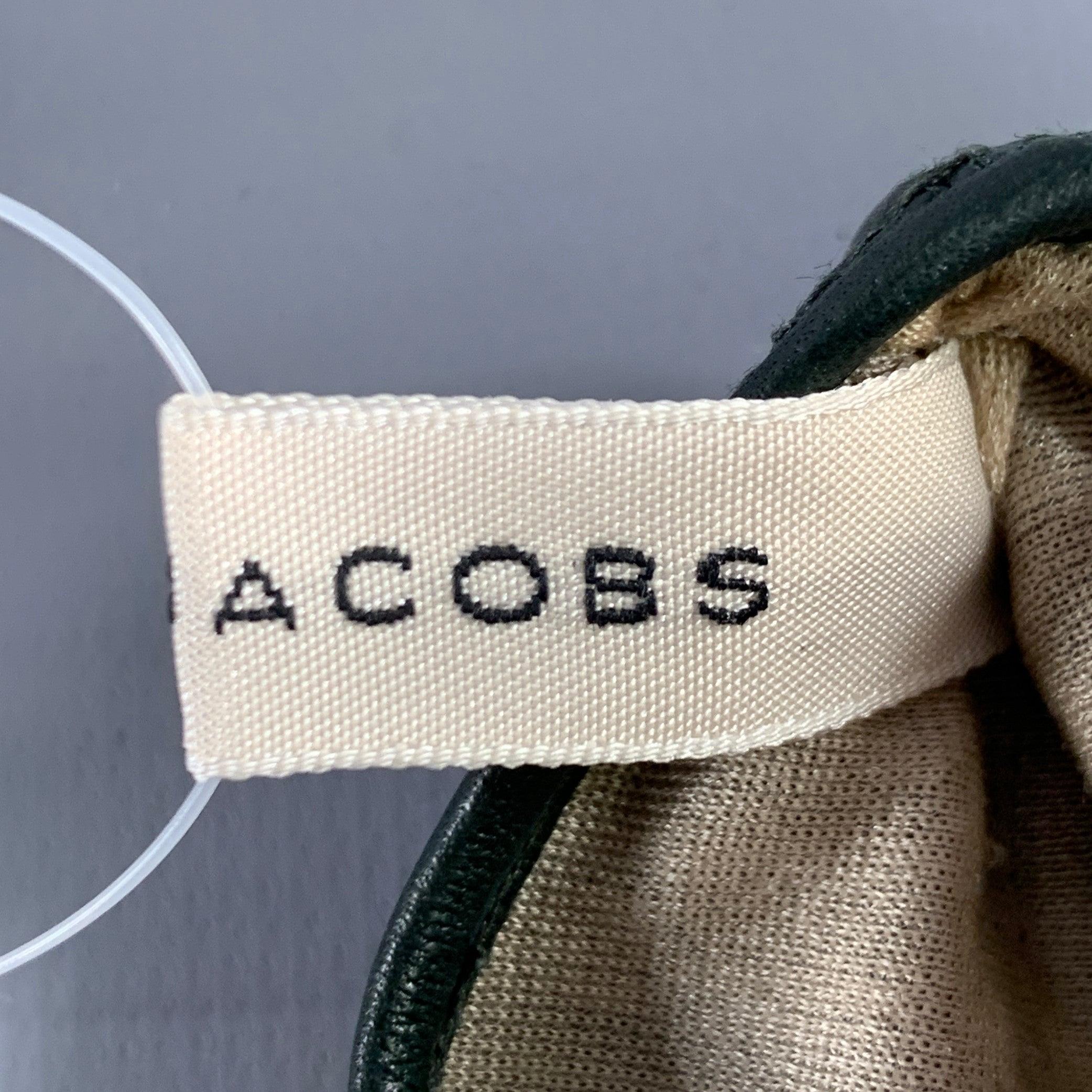 Guanti in pelle verde foresta MARC JACOBS taglia M In condizioni buone a San Francisco, CA