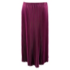 MARC JACOBS Größe M Lila Polyester Faltenrock