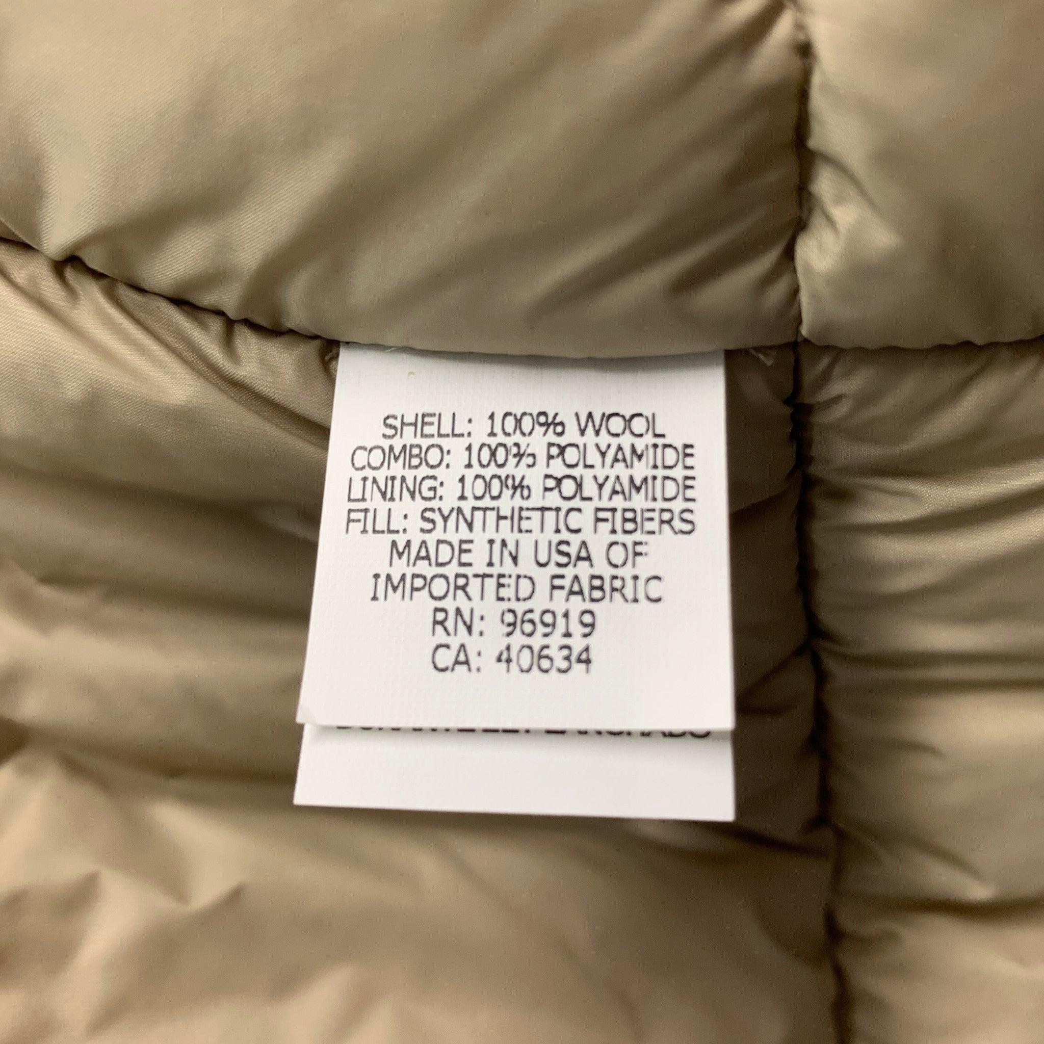 Manteau à manches courtes MARC JACOBS Taille XS rose taupe laine graphique Pour femmes en vente