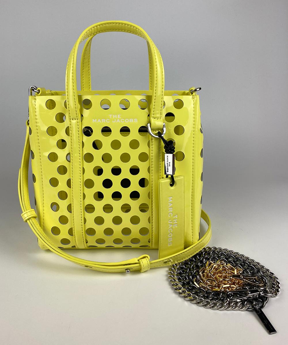 Marc Jacobs The Tag 21 Tote aus perforiertem Leder 8