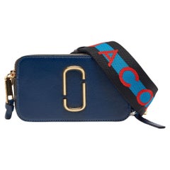 Marc Jacobs Tri Color Leather Snapshot Camera Crossbody Bag