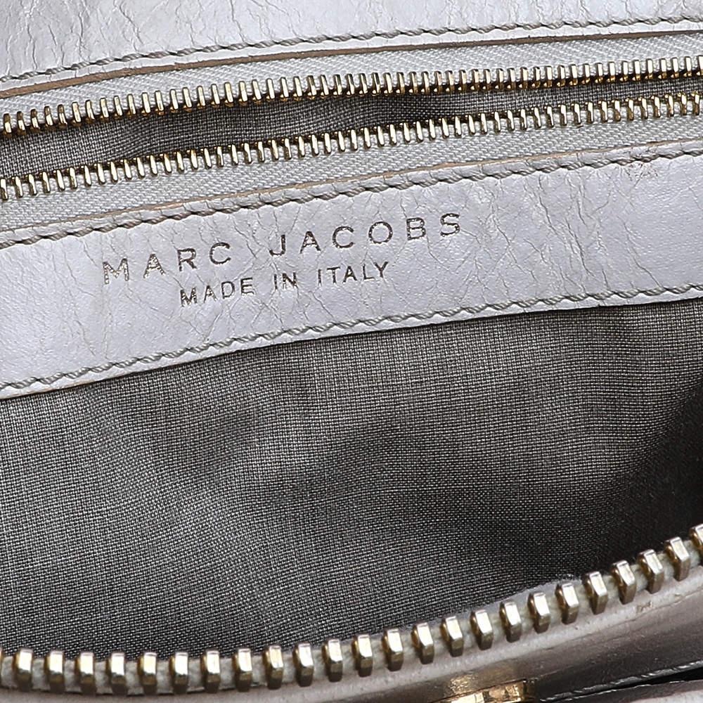 Marc Jacobs White Leather Chain Shoulder Bag 3