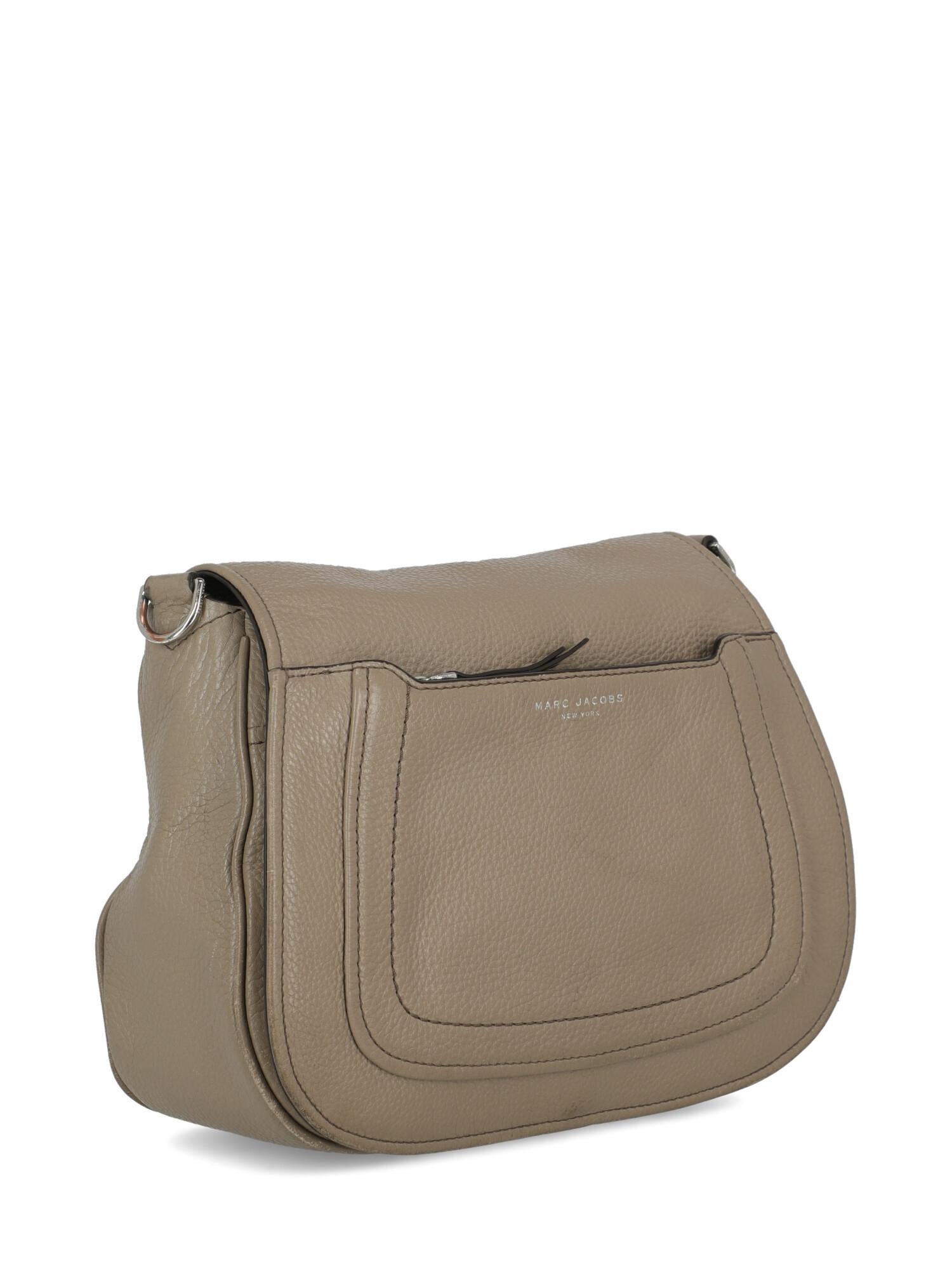 Marc Jacobs Woman Shoulder bag  Beige Leather In Good Condition In Milan, IT
