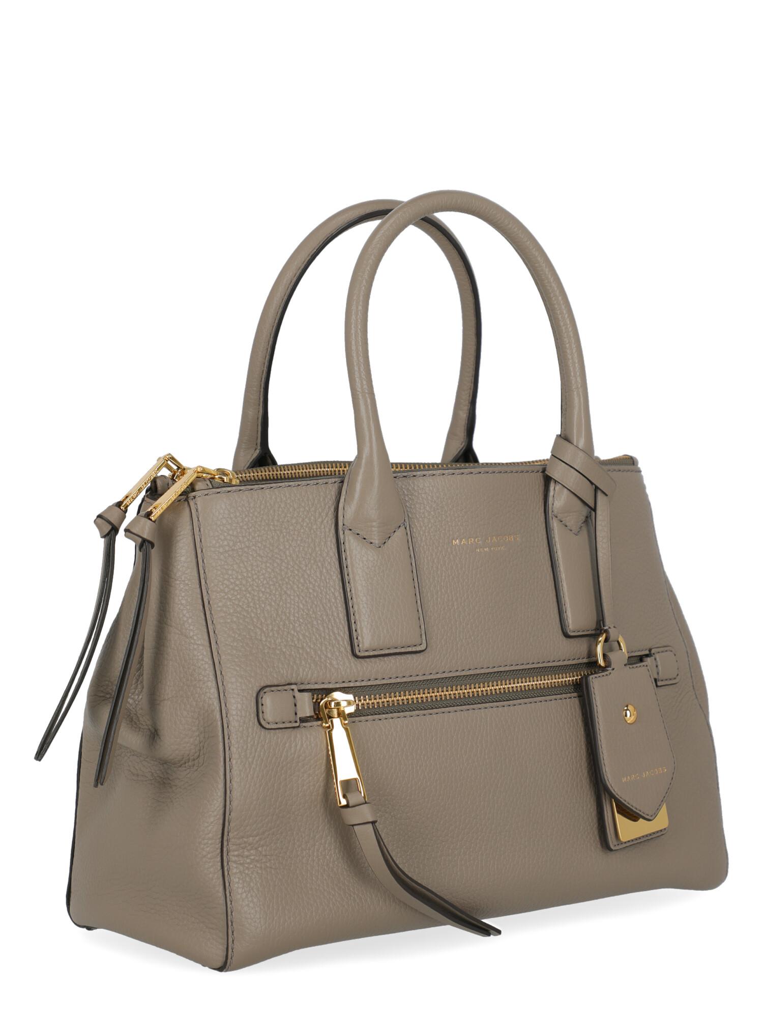 Marc Jacobs Women Handbags Beige Leather In Good Condition In Milan, IT