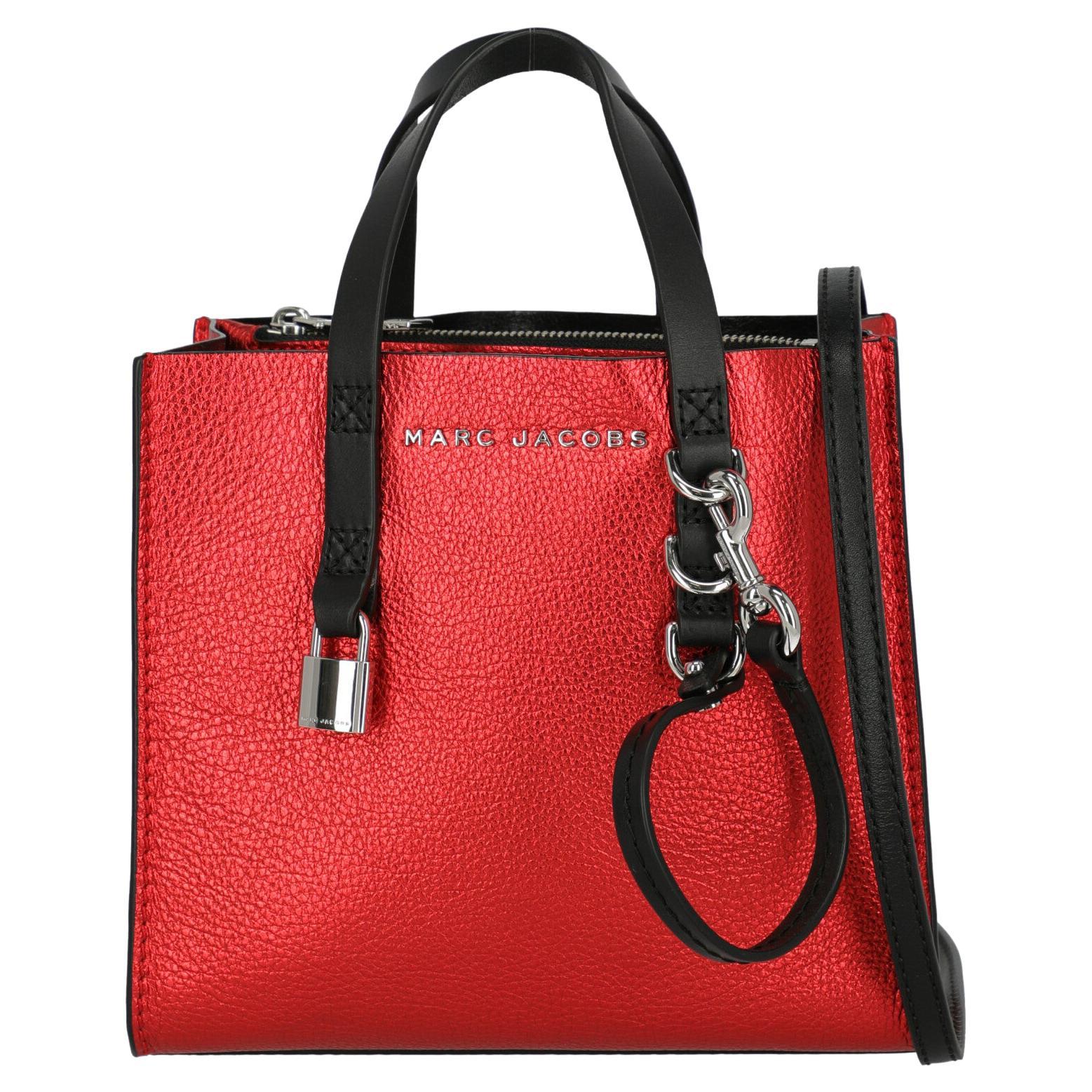 Marc Jacobs Women Handbags Red Leather
