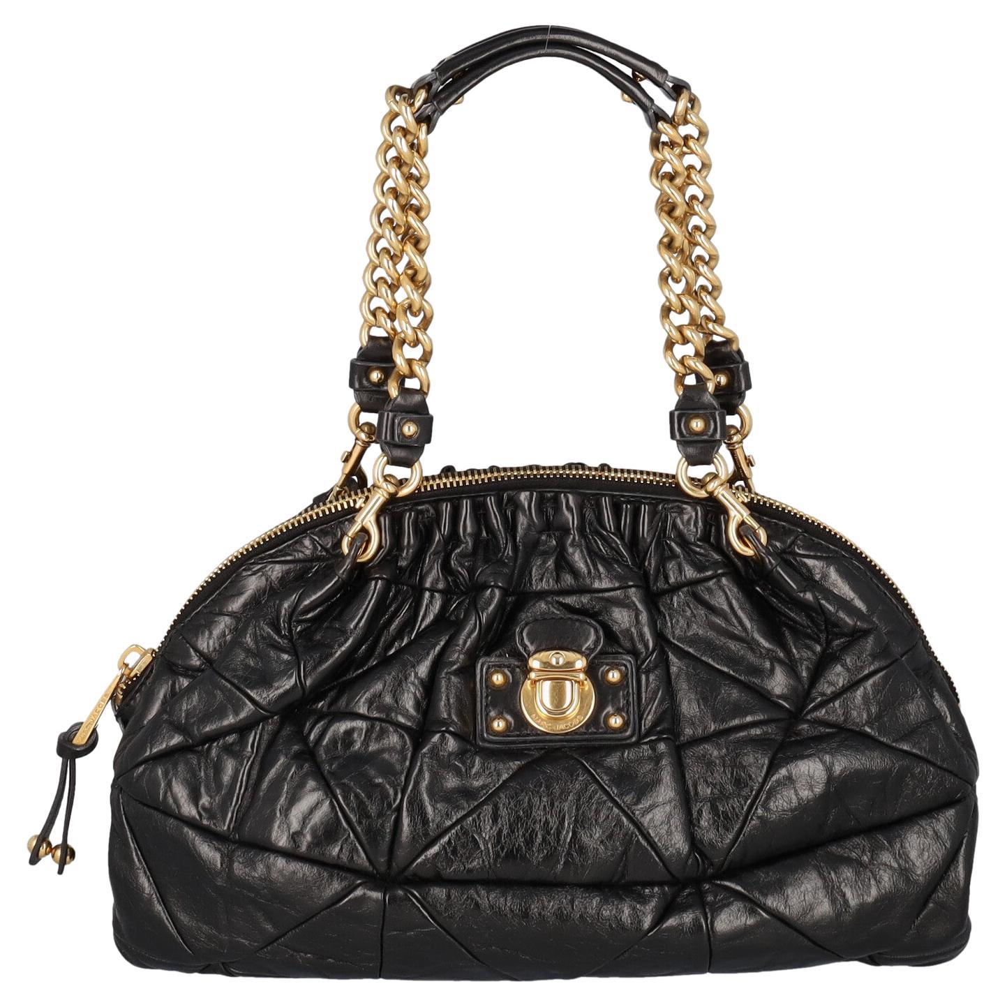 Marc Jacobs  Women   Shoulder bags  Black Leather  For Sale